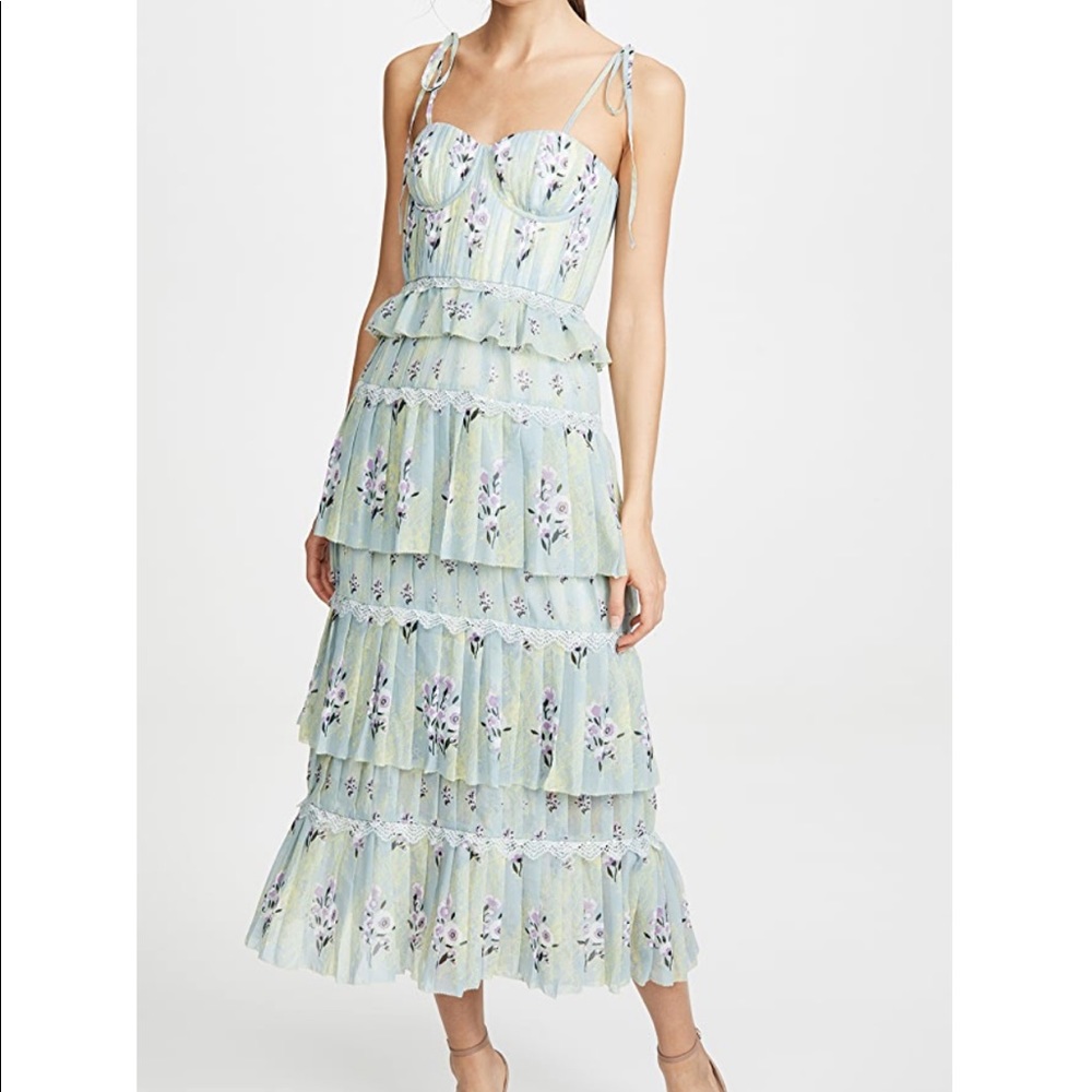 Gorgeous self portrait corset dress